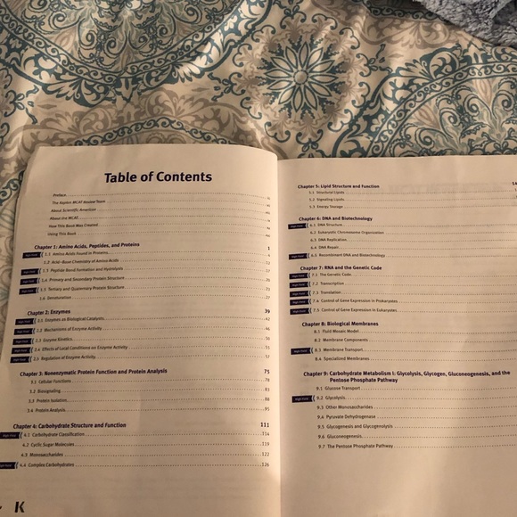 Kaplan MCAT Biochemistry Review paperback textbook - Picture 4 of 5